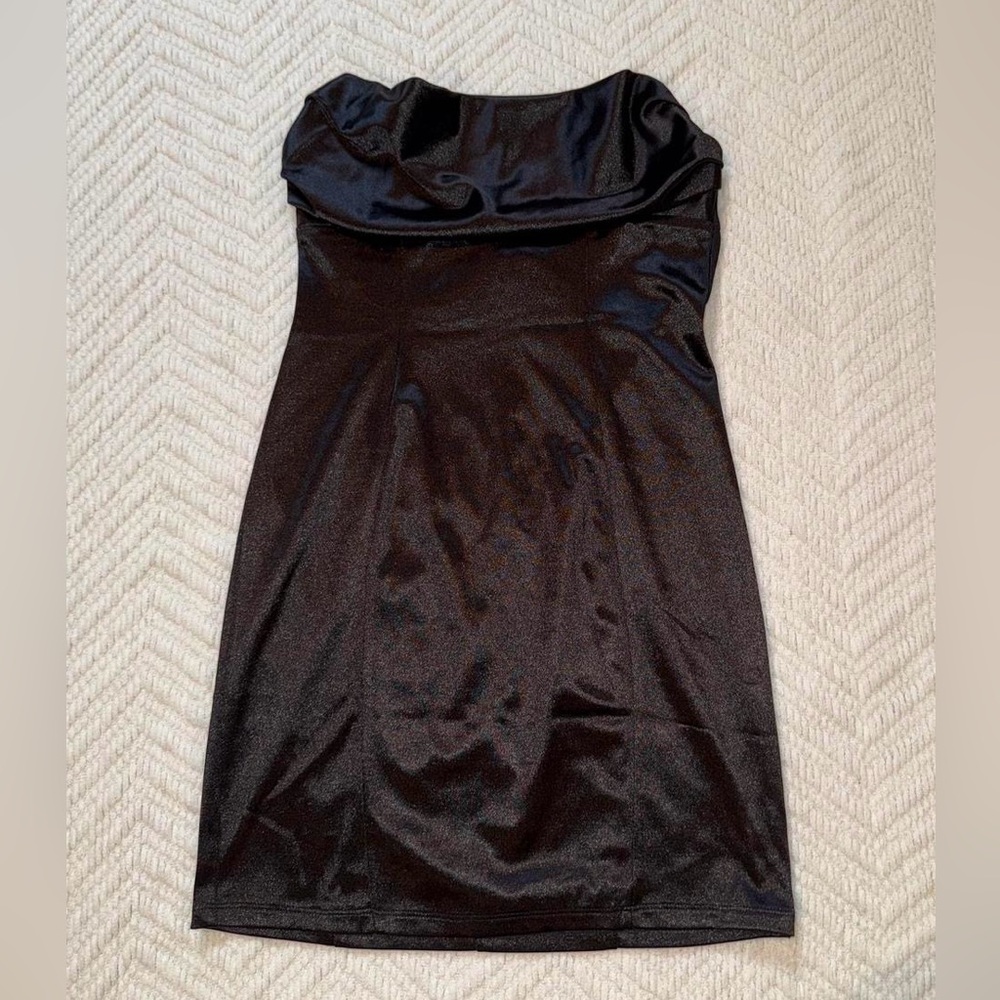 Princess Polly Rina Strapless Mini Dress – Black (US 4 / AU 8)